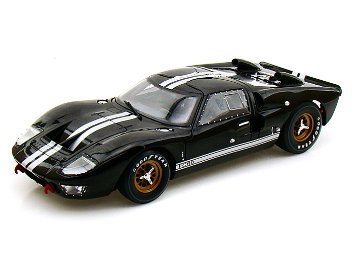 Shelby 1/18 Ford GT40 MKII 1966 Blk- White